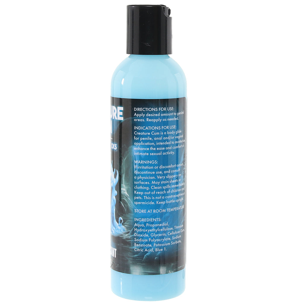 Creature Cum Water-Based Blue Lube in 4oz/118ml Shop by Brand > Creature Cocks