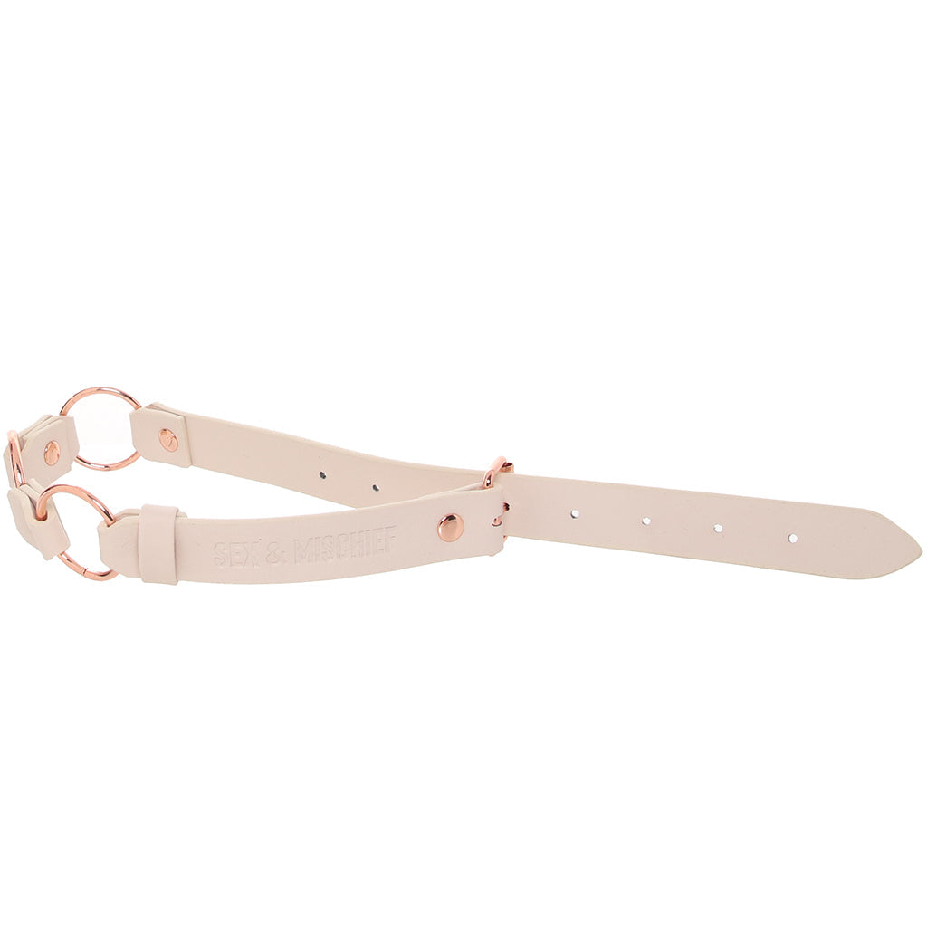 S&M Peaches 'n CreaMe Ring Day Collar Bondage and Fetish > Leashes and Collars