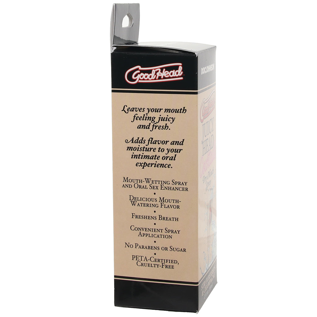 GoodHead Juicy Mouth Spray 2oz/59ml in Strawberries & Champ Lubes and Lotions > Flavored Sex Lubes