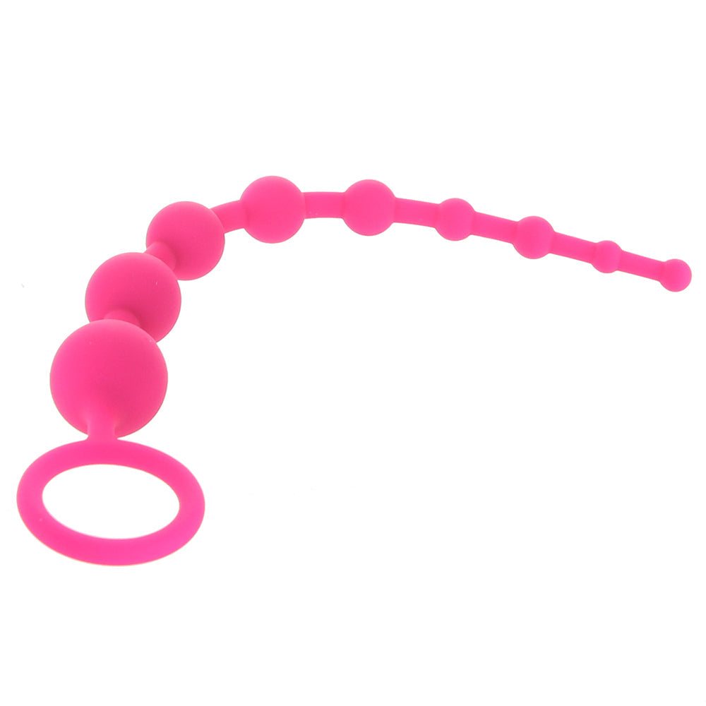 All About Anal Seamless Anal Beads in Pink Anal Sex Toys > Anal Beads