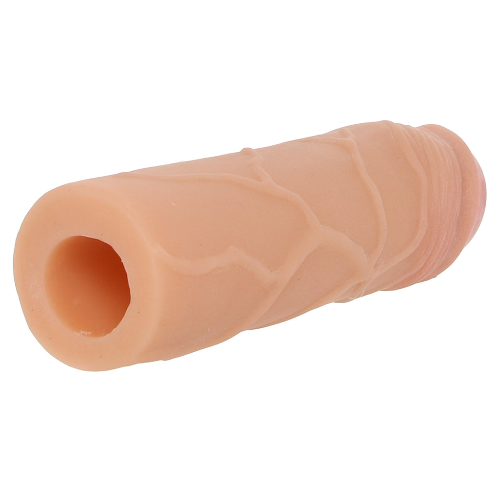 Mega 1 Inch Fanta Flesh Extension in White Male Enhancement > Extenders and Sleeves
