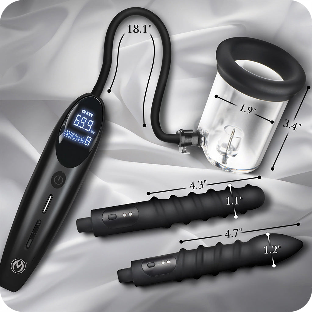 Master Series Rosebud Driller Deluxe Set Anal Sex Toys > Anal Vibrators