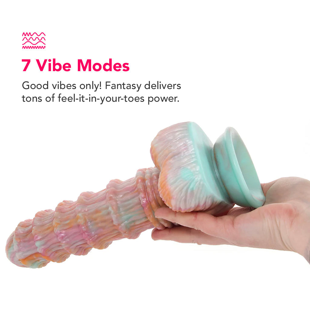 Fantasy 8 Inch Remote Silicone Vibe Vibrators > G-Spot Vibrators