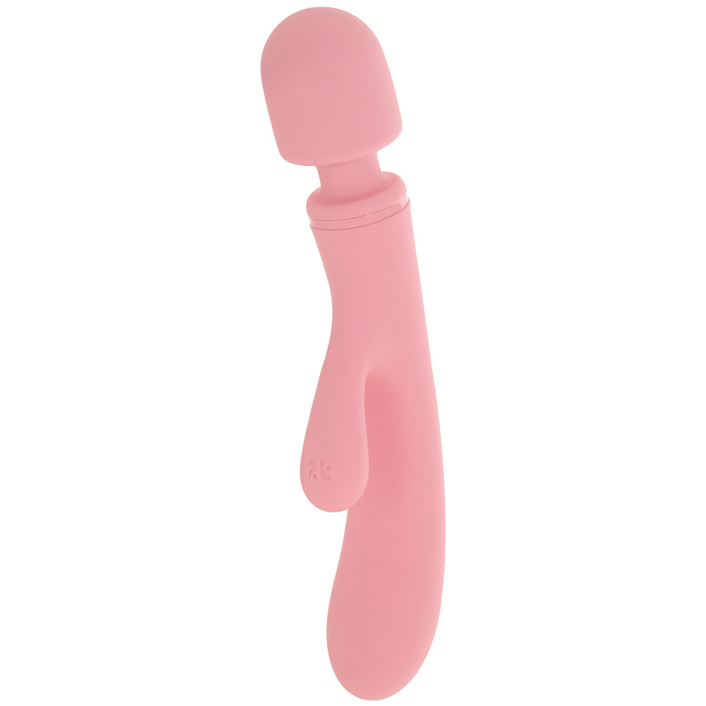 Satisfyer Triple Lover Rabbit Wand Hybrid Vibe in Pink Vibrators > Rabbit Vibrators