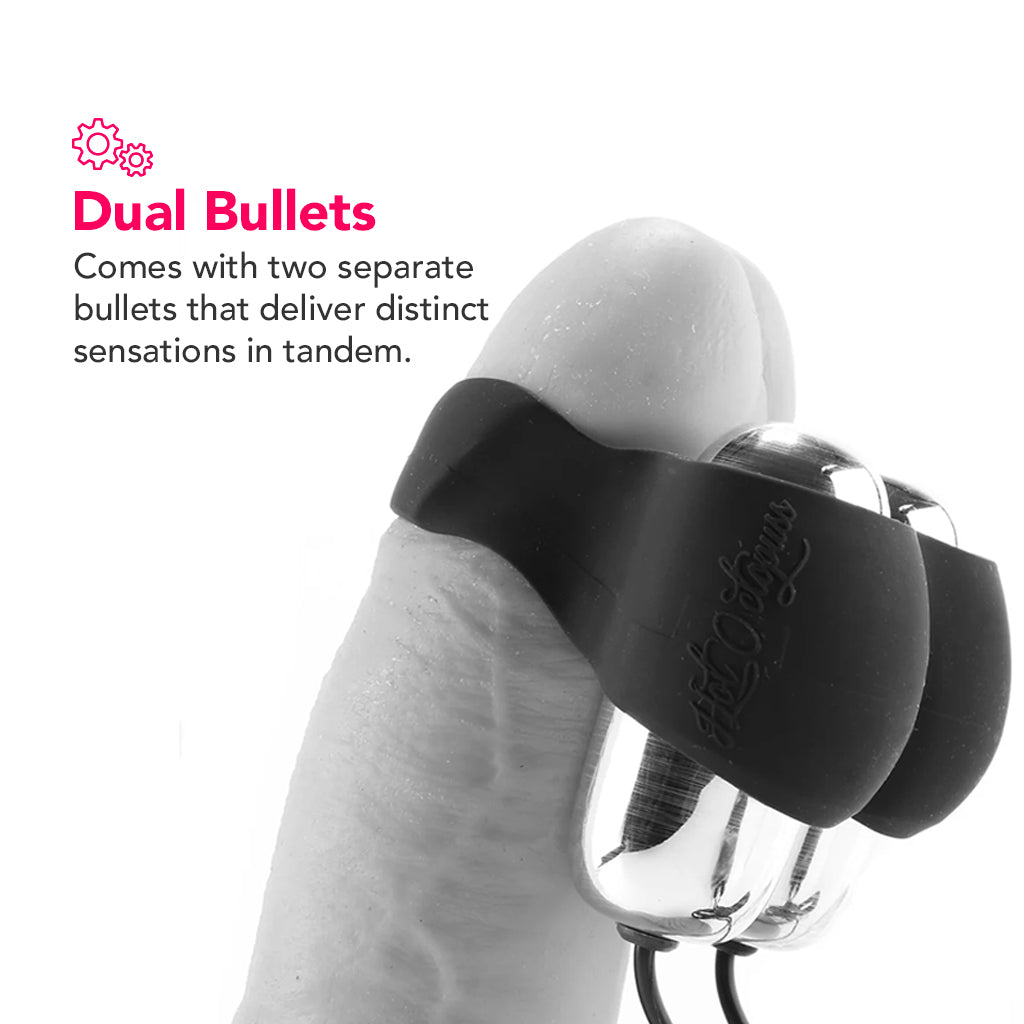 Jett Treble & Bass Guybrator Frenulum Stimulator Male Masturbators > Vibrating