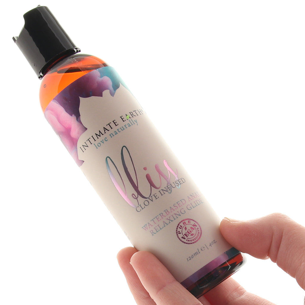 Bliss Clove Infused Anal Relaxing Glide in 4 oz/120ml Lubes and Lotions > Anal Sex Lubes