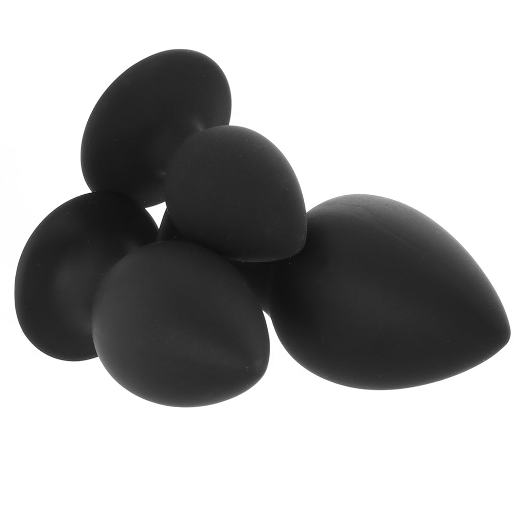 Anal Adventures Platinum Stout Plug Kit Anal Sex Toys > Butt Plugs