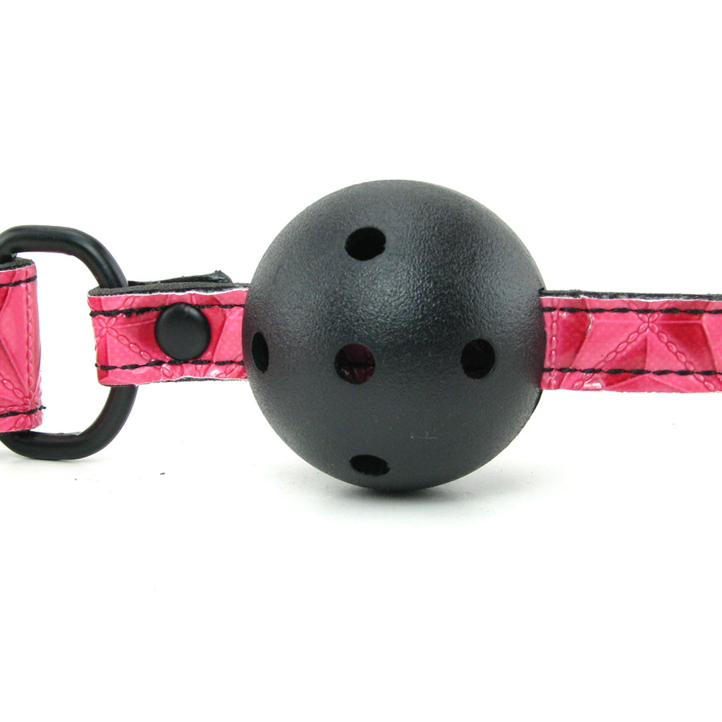 Sinful Ball Gag in Pink Bondage and Fetish > Ball Gags & Mouth Restraints
