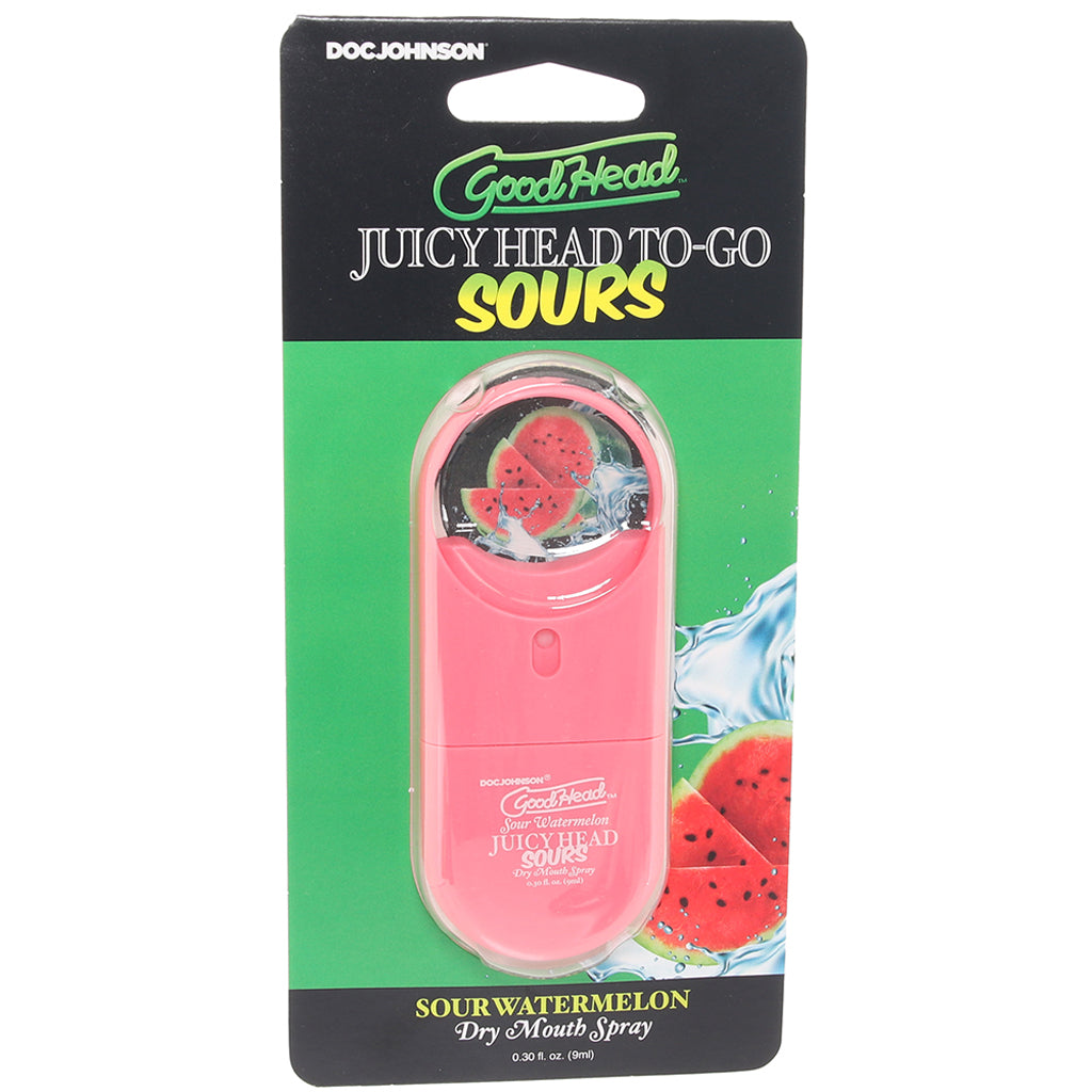 GoodHead Juicy Head Sours Mouth Spray To-Go in Watermelon Lubes and Lotions > Flavored Sex Lubes