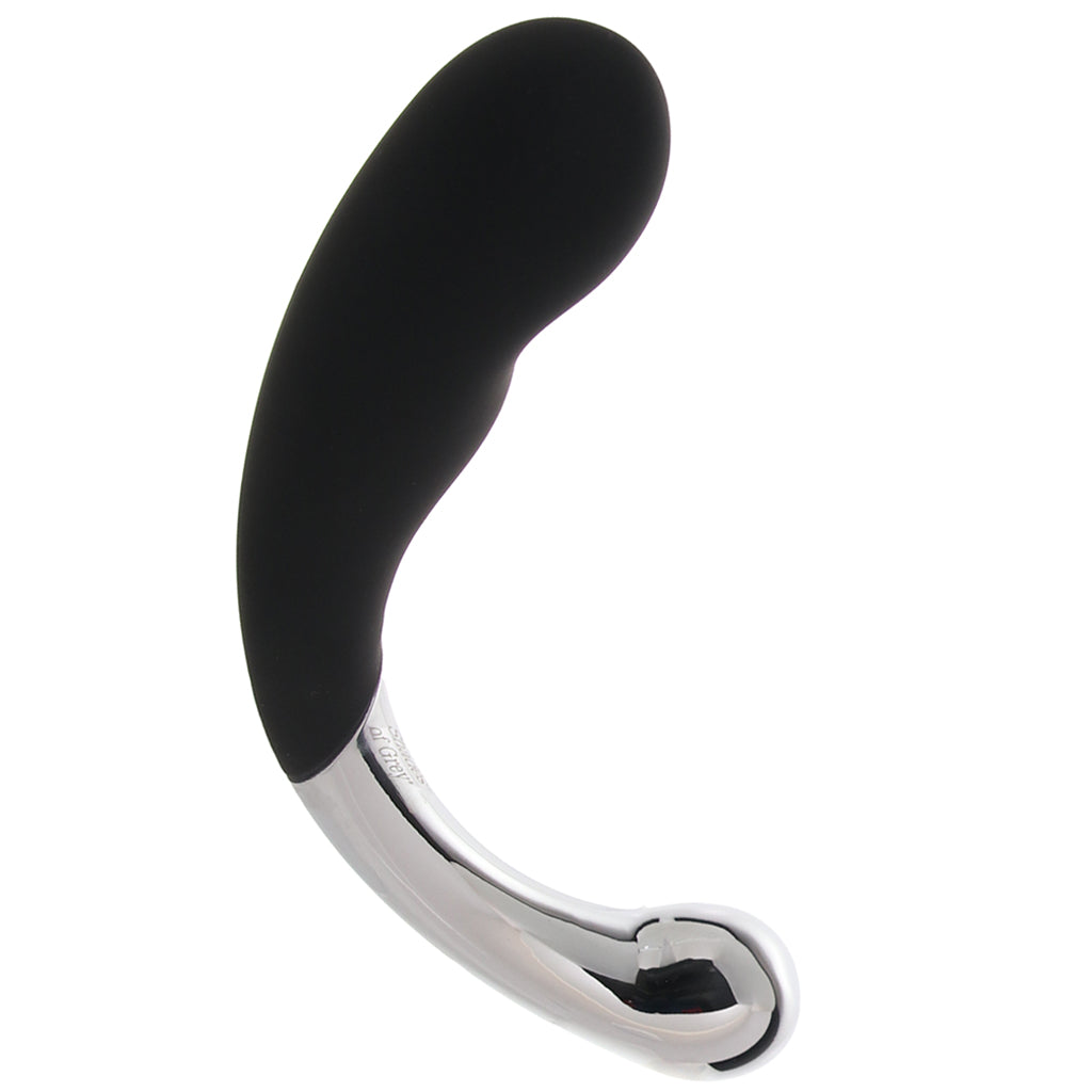 Sweet Pressure Metal & Silicone G-Spot Wand Dildo Sex Toys > G-Spot Dildos