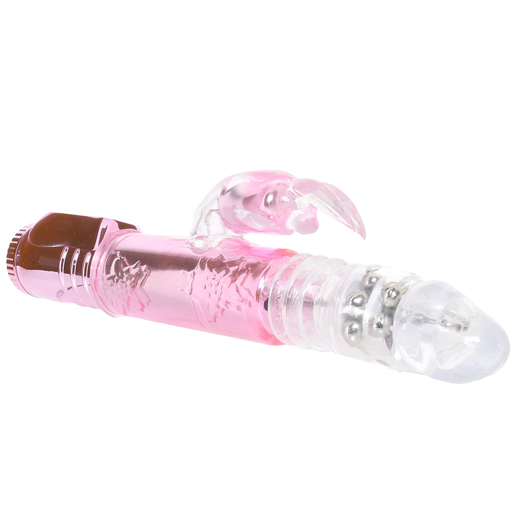 Thrusting Orgasm Bunny Vibe in Pink Vibrators > Rabbit Vibrators