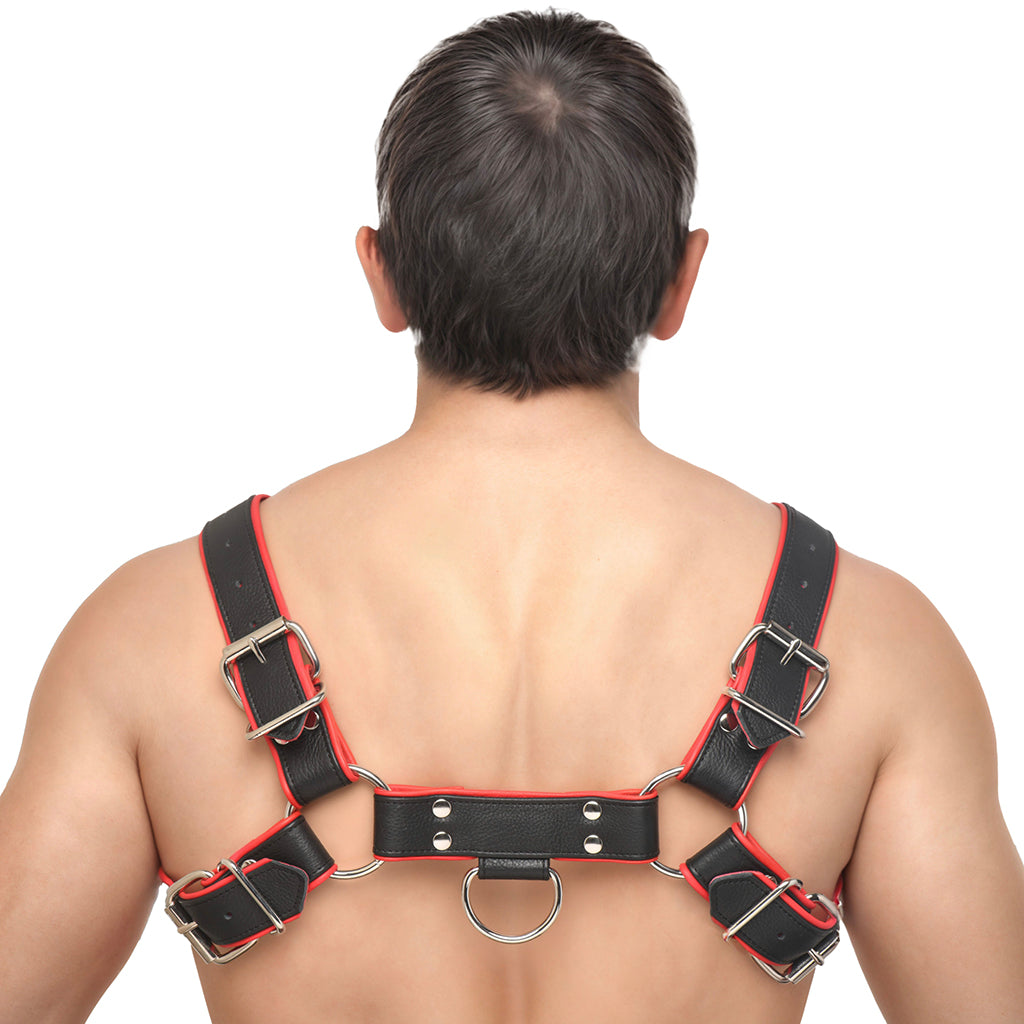 Strict Leather English Bulldog Harness Bondage and Fetish > Men's Bondage Wear