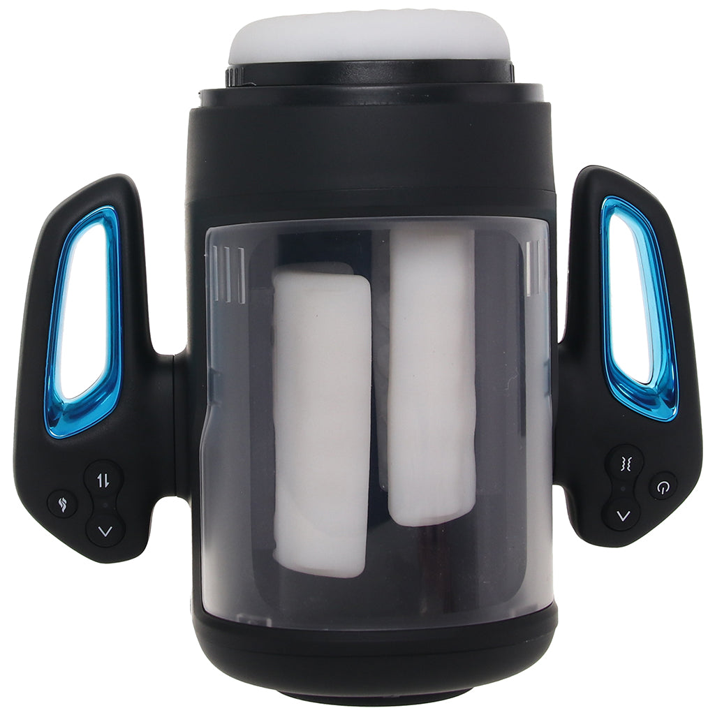 Cyber Milker Stroking & Vibrating Masturbator