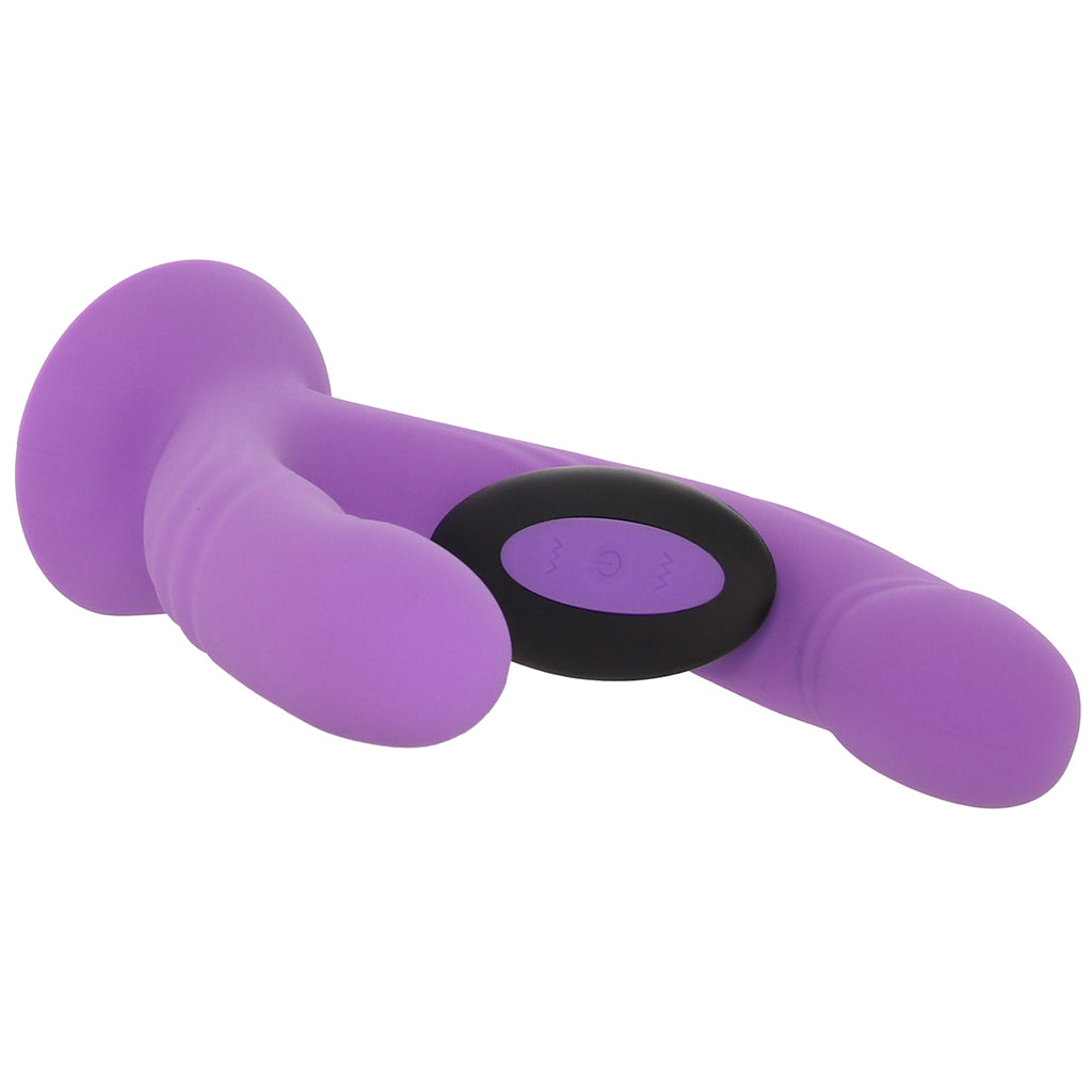 Inya Duet Vibrating Double Dildo in Purple Vibrators > Double Penetration