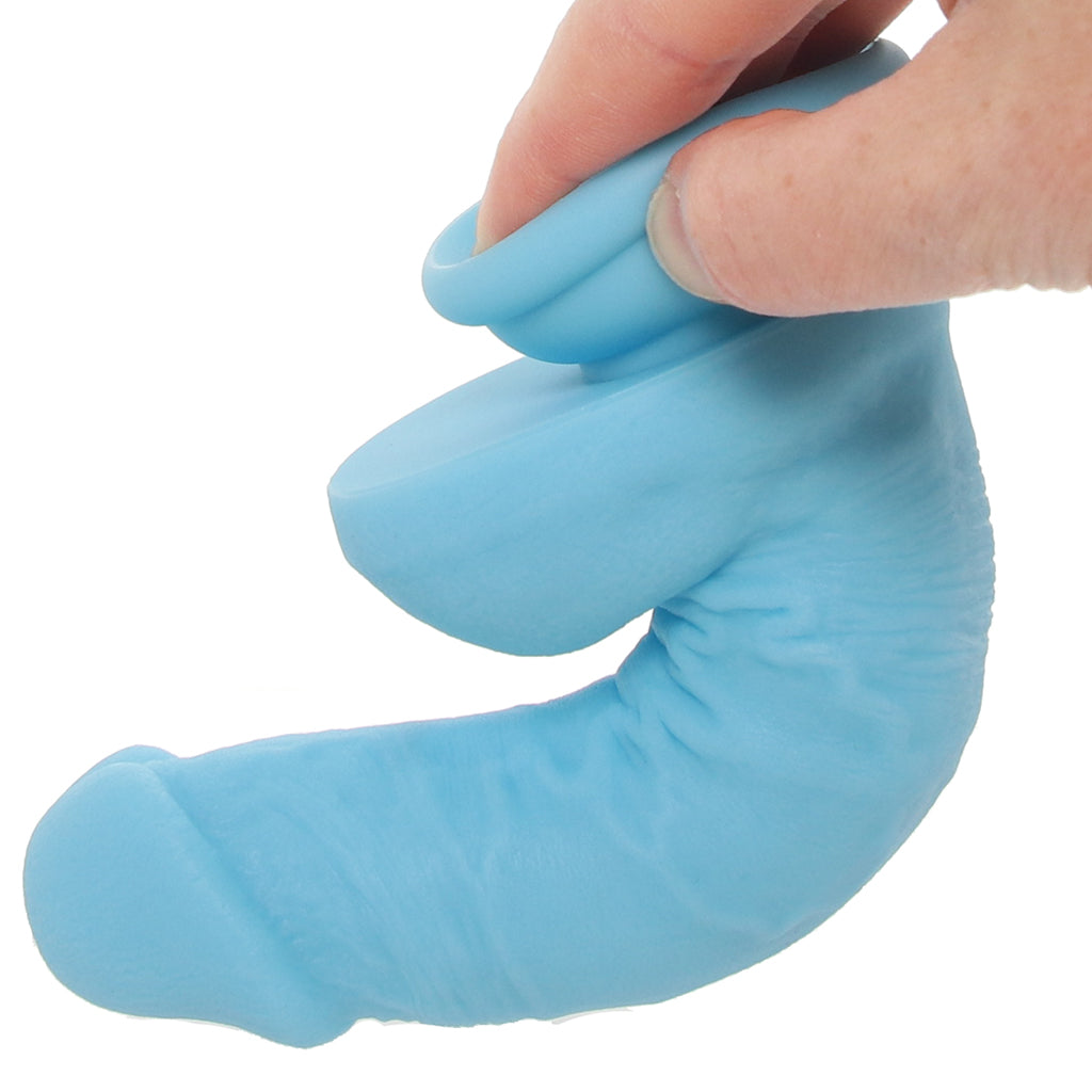 Declan 6.5 Inch Silicone Dildo in Blue Dildo Sex Toys > Realistic Dildos
