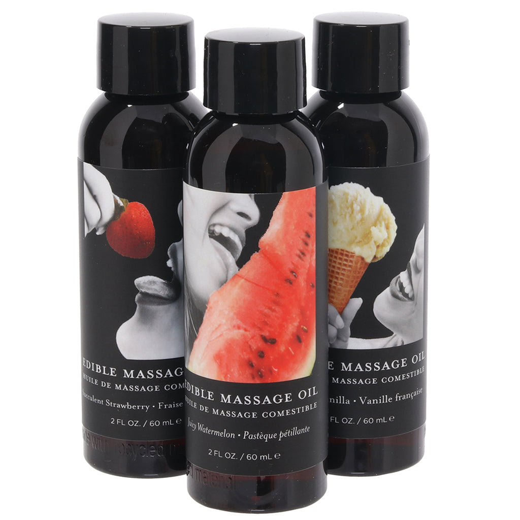 Hempseed Edible Massage Oil Gift Set Sensual Love > Massage