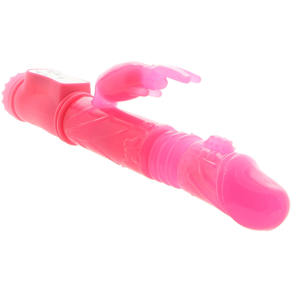 Firefly Thumper Glow in the Dark Rabbit Vibe in Pink Vibrators > Rabbit Vibrators