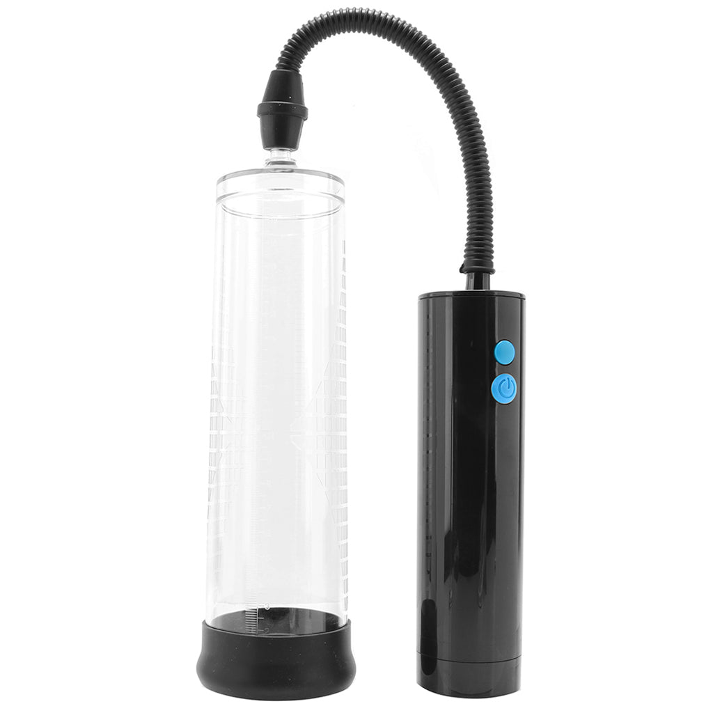 Pumped Extreme Power Rechargeable Auto Pump in Clear Male Enhancement > Penis Pumps