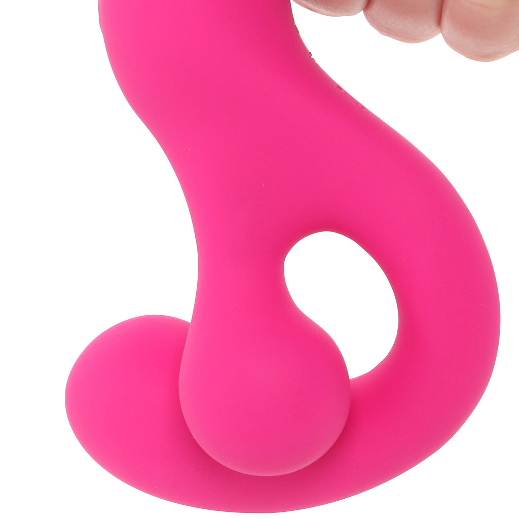 Bang! Gyro Silicone Rabbit Vibe in Pink Vibrators > Rabbit Vibrators