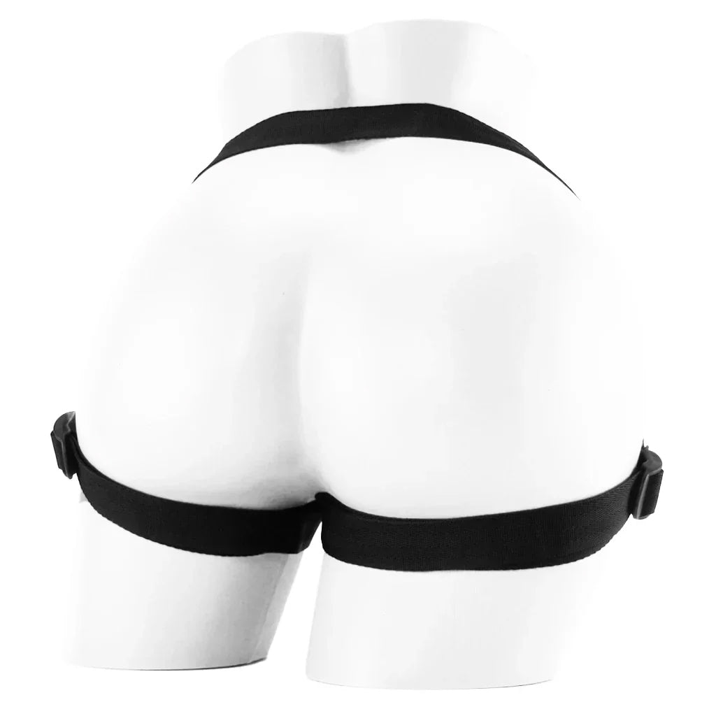 Vibrating 9.5 Inch Strap-On Set Dildo Sex Toys > Strap-On and Harnesses