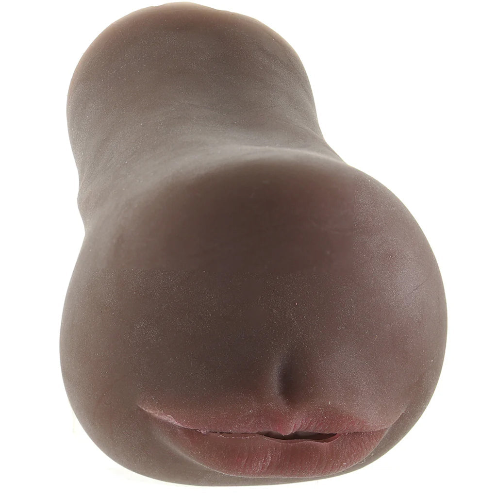 Stroke It Anatomical Mouth Stroker in Brown Male Masturbators > Mouth Masturbators & Strokers