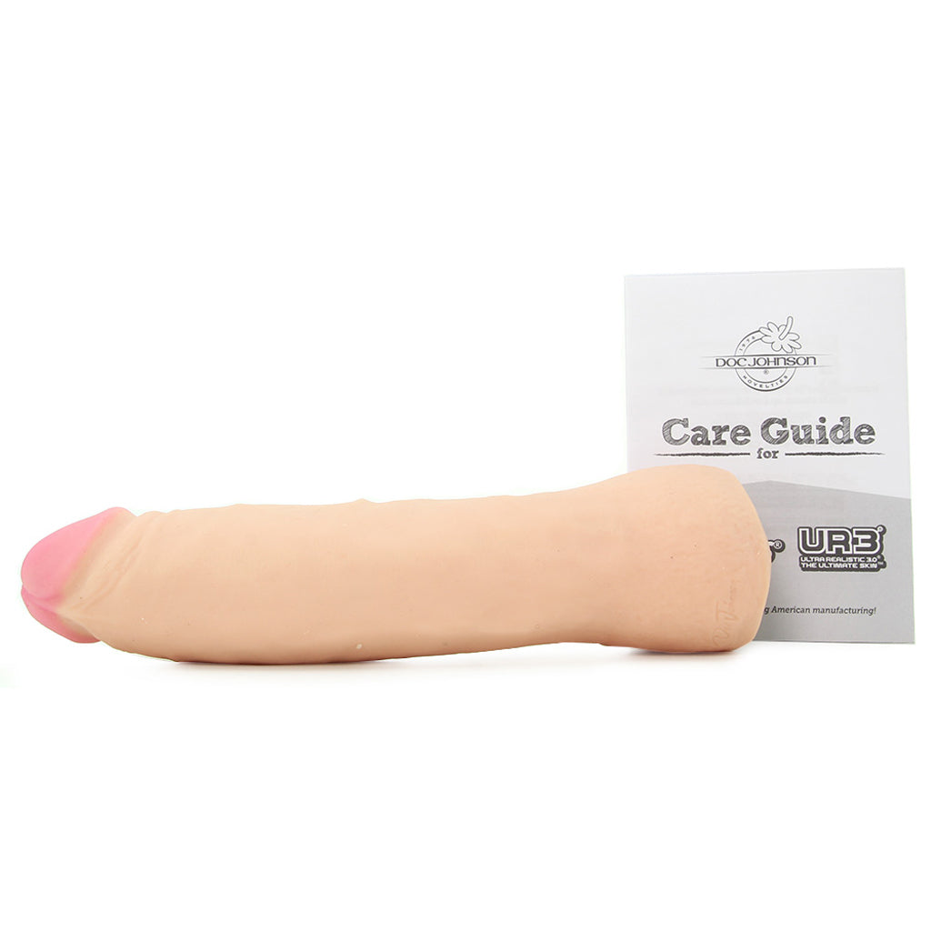 7 Inch Thin ULTRASKYN Vac-U-Lock Dildo in White Dildo Sex Toys > Realistic Dildos