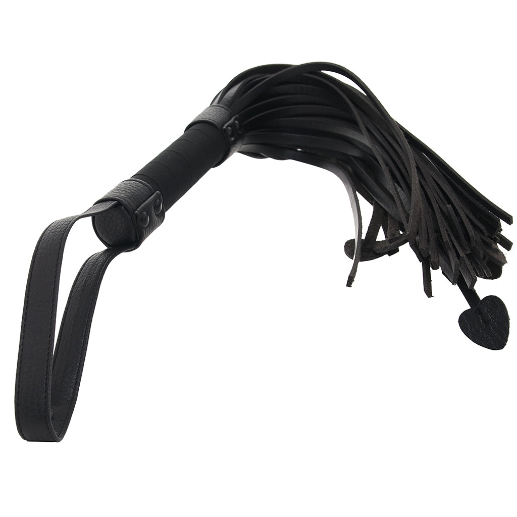 Nocturnal Collection Heart Throb Flogger Bondage and Fetish > Whips and Crops