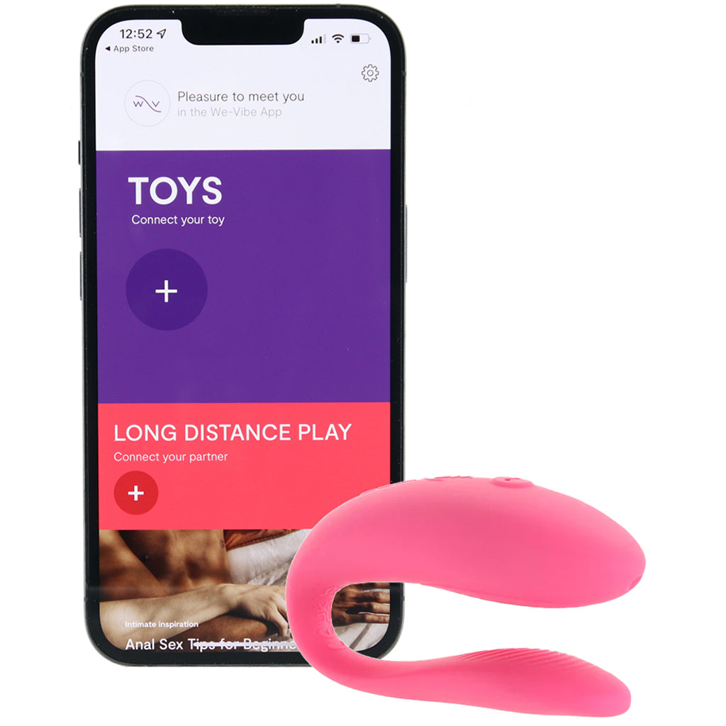 We-Vibe Sync Lite Couple's Vibe in Pink Vibrators > G-Spot Vibrators