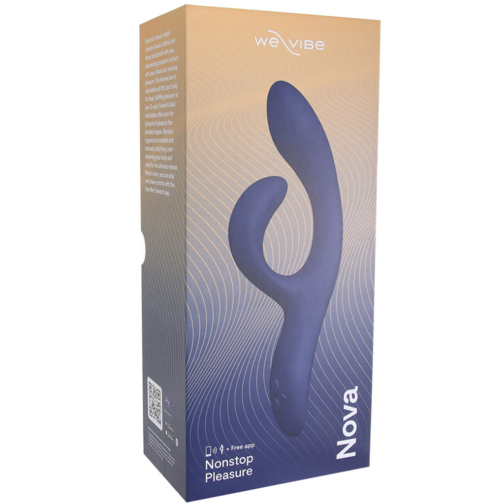 We-Vibe Nova 2 Rabbit Vibe in Midnight Blue Vibrators > Rabbit Vibrators