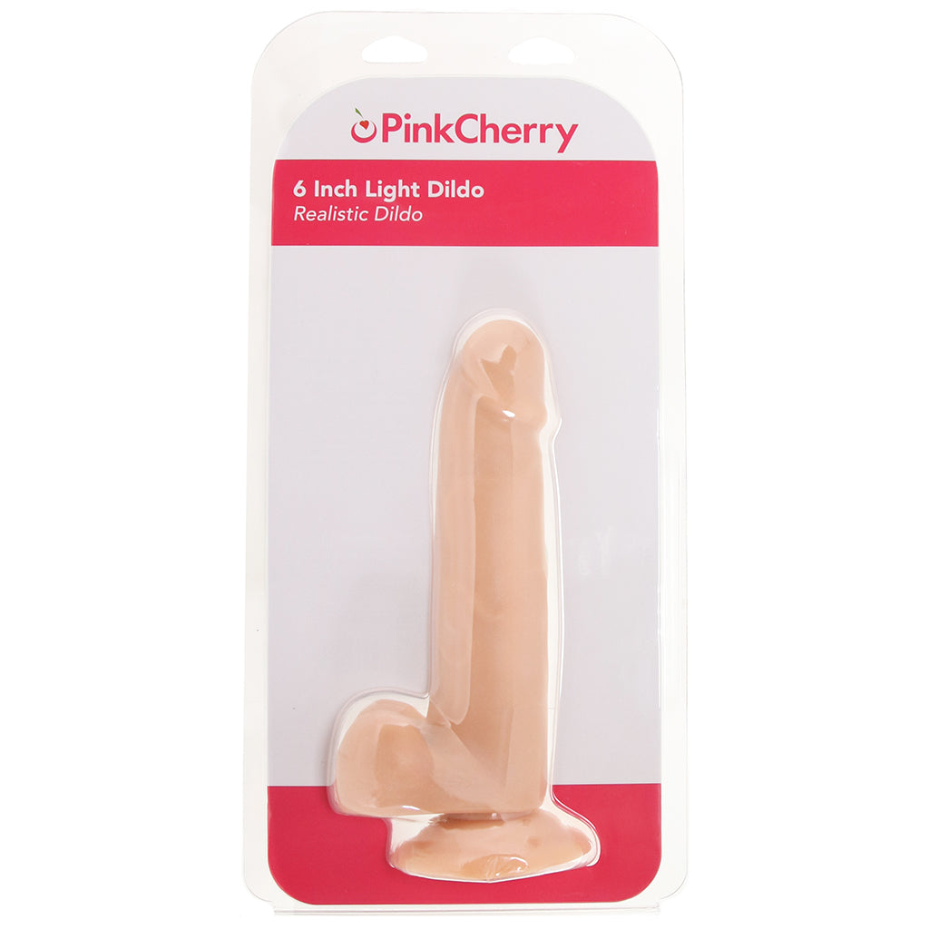 PinkCherry 6 Inch Light Dildo Dildo Sex Toys > Realistic Dildos