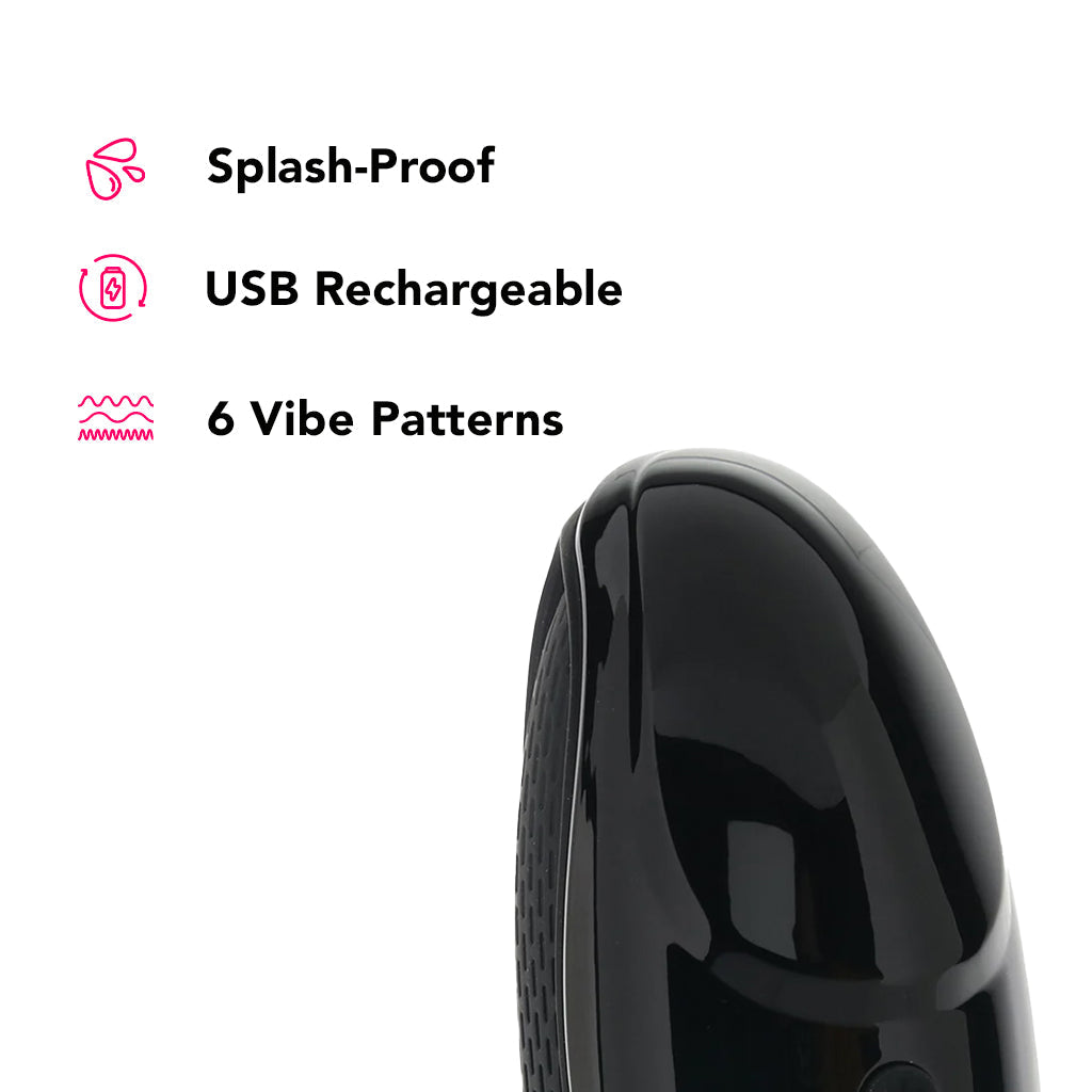 PinkCherry Premium Pulsing And Warming Silicone Stroker Male Masturbators > Vibrating