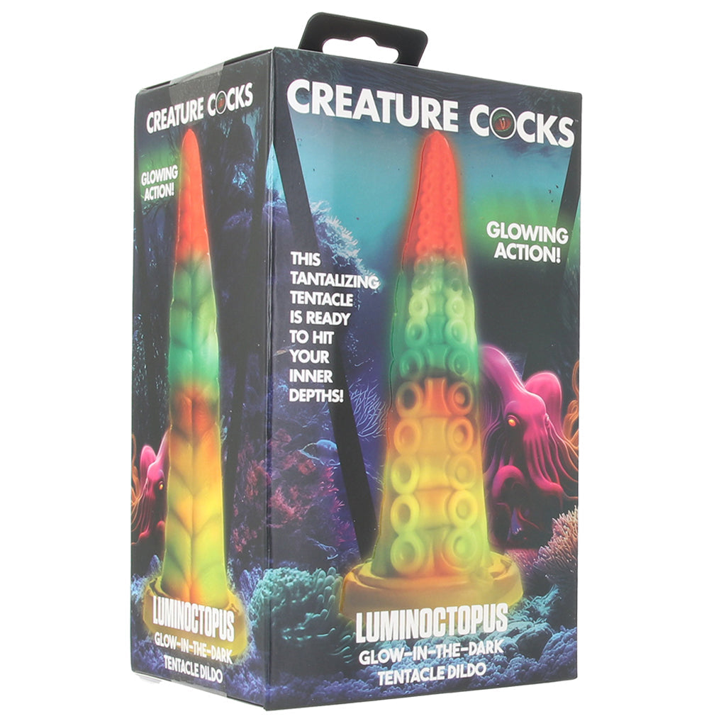 Creature Cocks Luminoctopus Glow-in-the-Dark Dildo Dildo Sex Toys > Fantasy Dildos