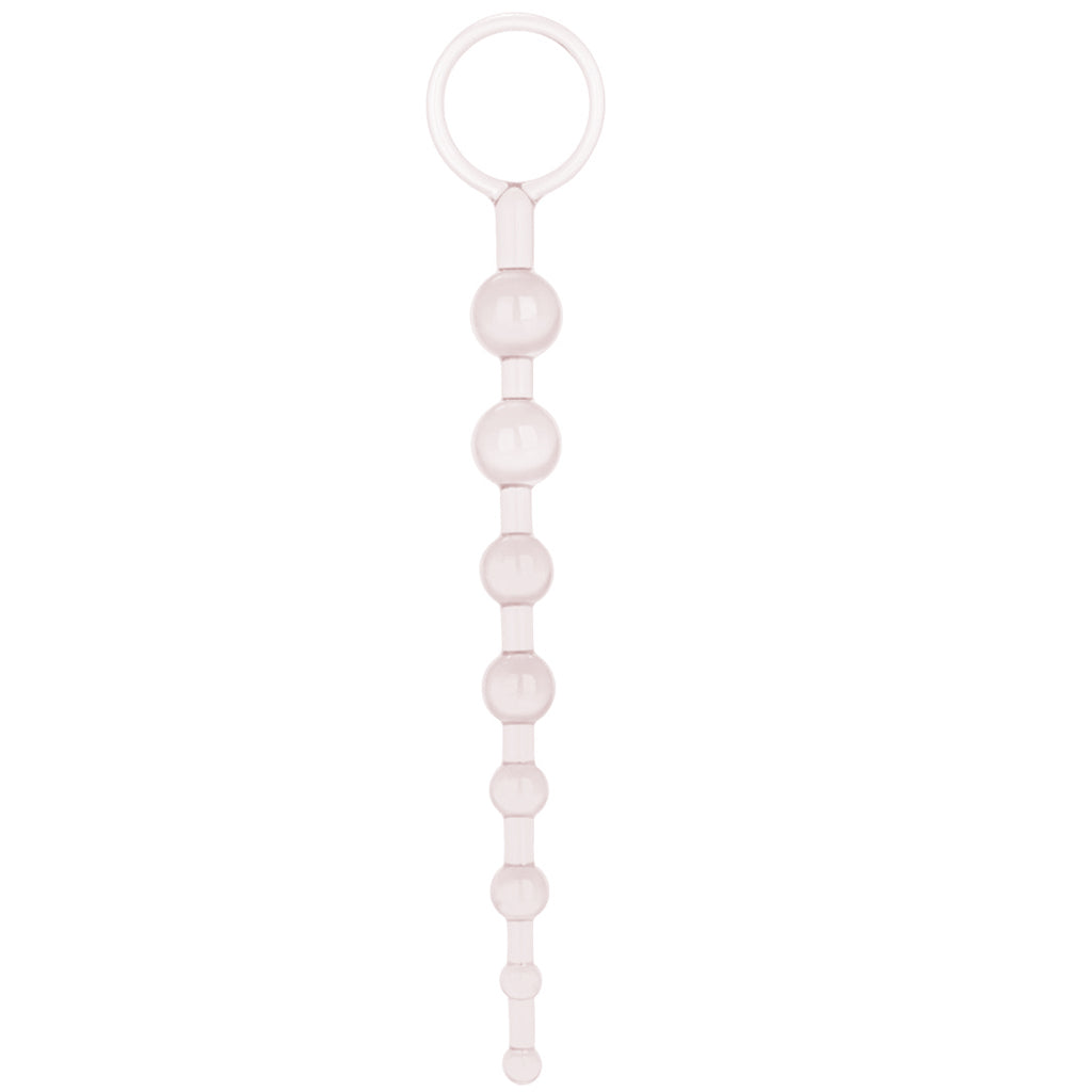 Shane's World Anal 101 Intro Beads in Clear Anal Sex Toys > Anal Beads