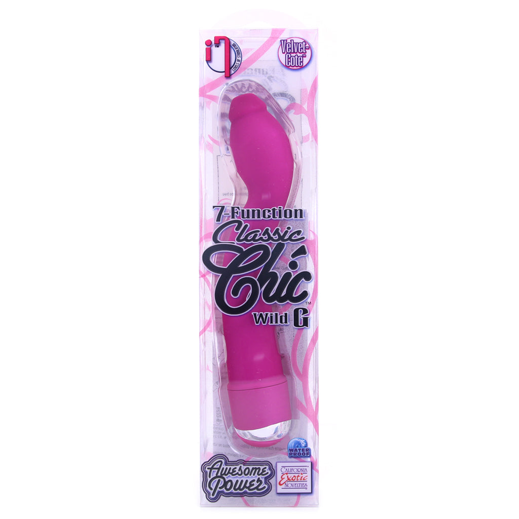 7 Function Classic Chic Wild G Vibe in Pink Vibrators > G-Spot Vibrators