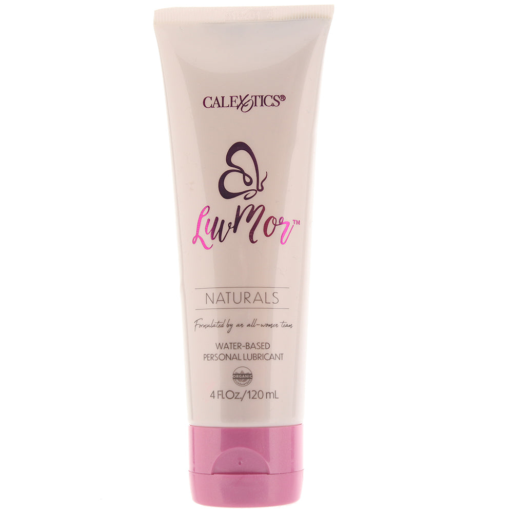 LuvMor Naturals Water Based Lube in 4oz/120ml Lubes and Lotions > Water Based Sex Lubes