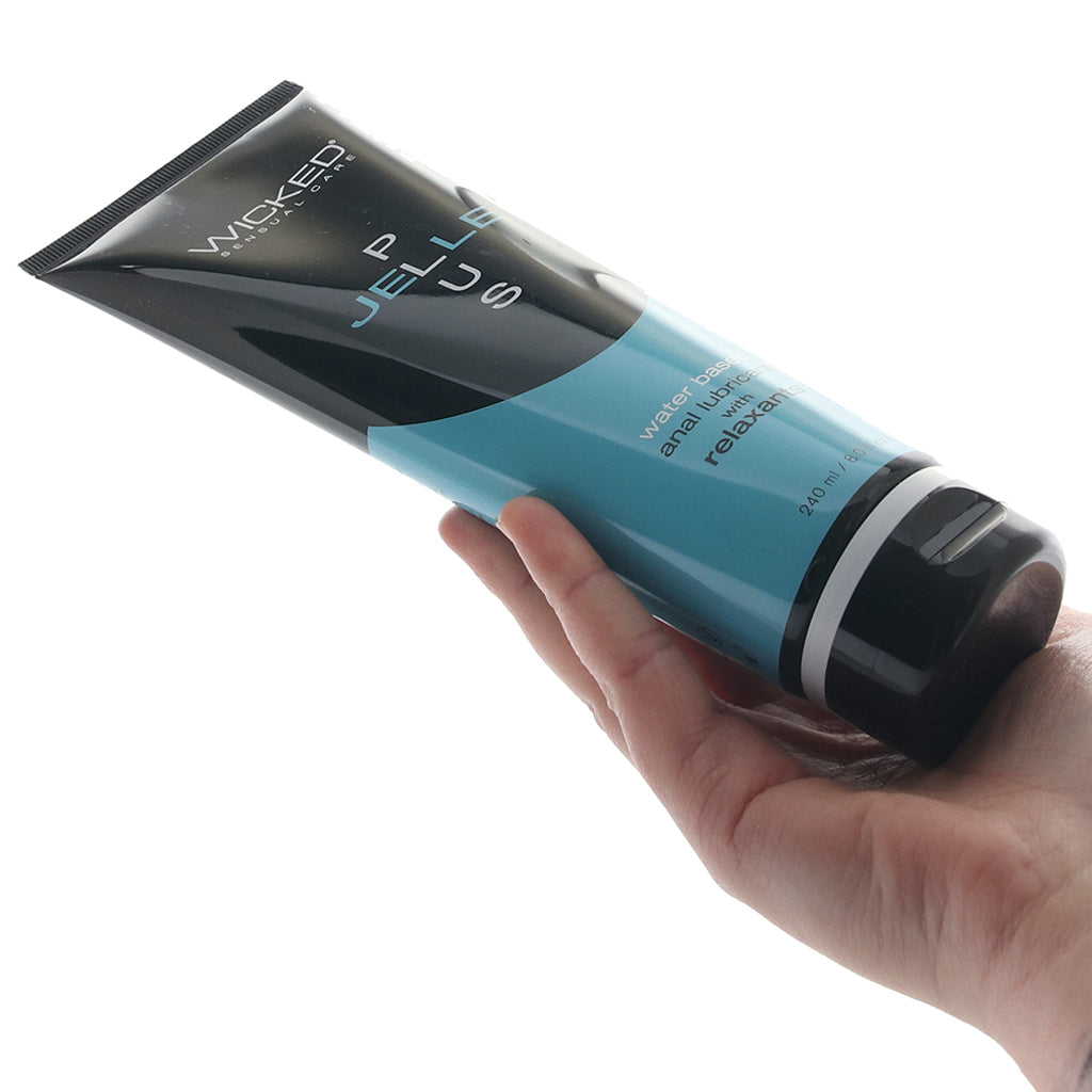 Jelle Plus Naturally Relaxing Anal Lube in 8oz/240ml Lubes and Lotions > Anal Sex Lubes