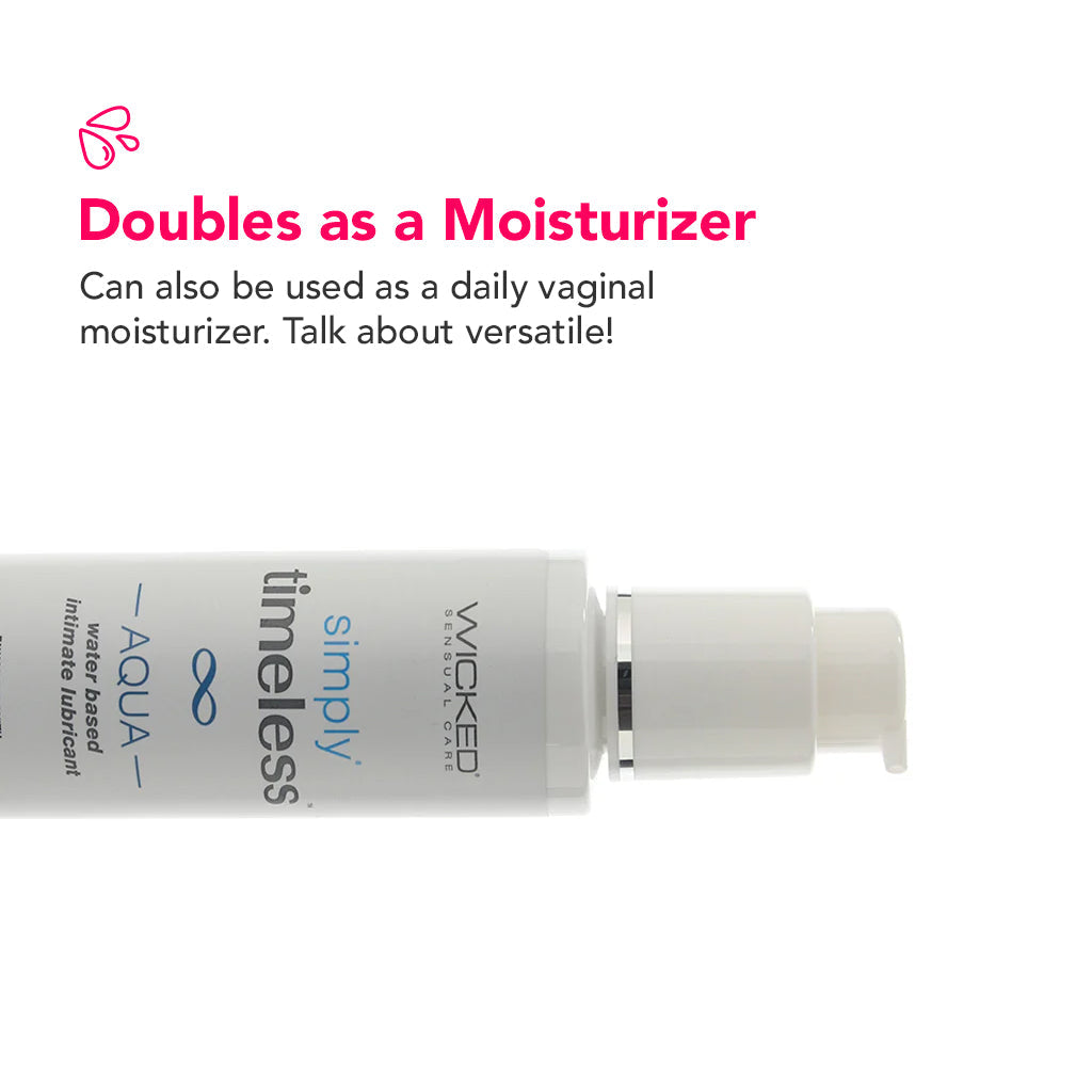 Simply Timeless for Menopause Aqua Lube 4oz/120ml Lubes and Lotions > Water Based Sex Lubes