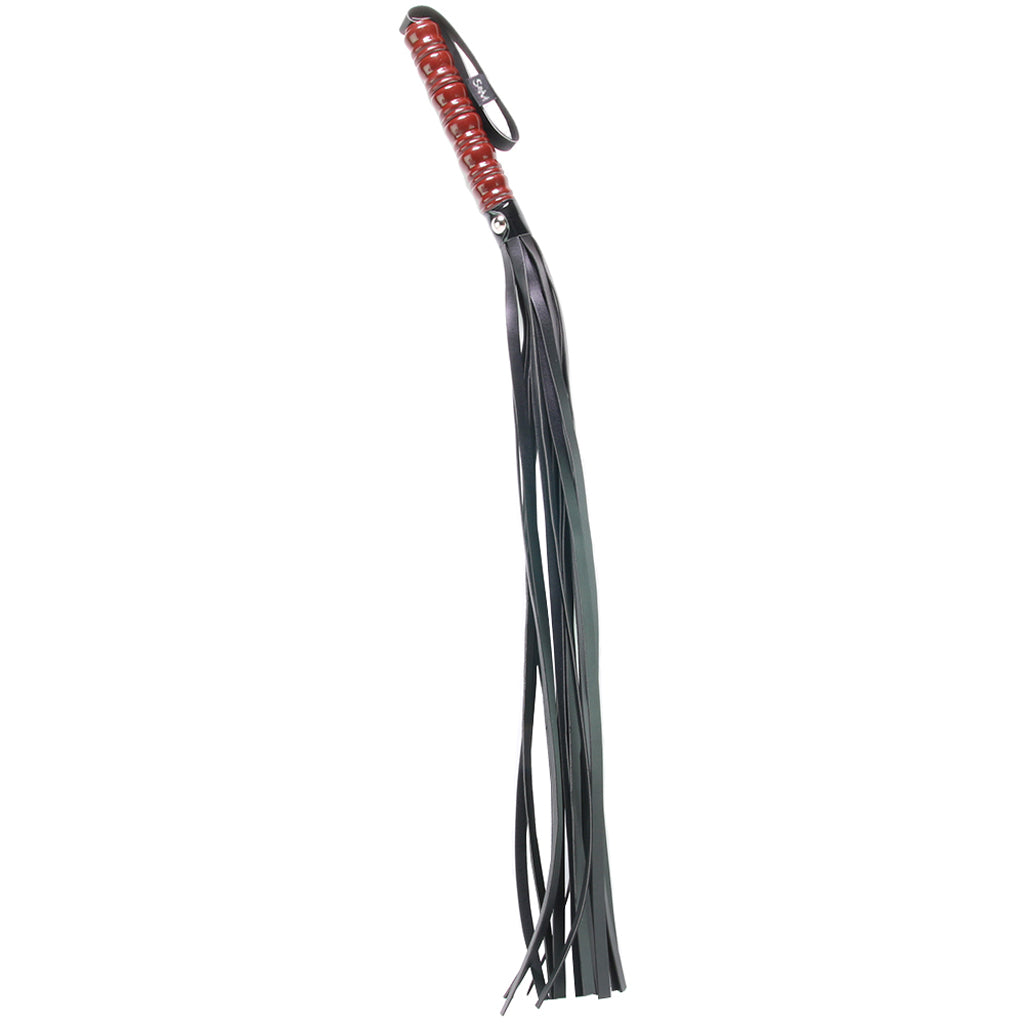 Sex & Mischief Mahogany Flogger Bondage and Fetish > Whips and Crops