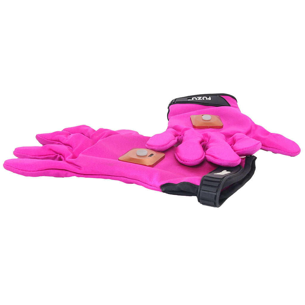 Fuzu Vibrating Small Massage Gloves in Pink Vibrators > Clitoral Stimulators