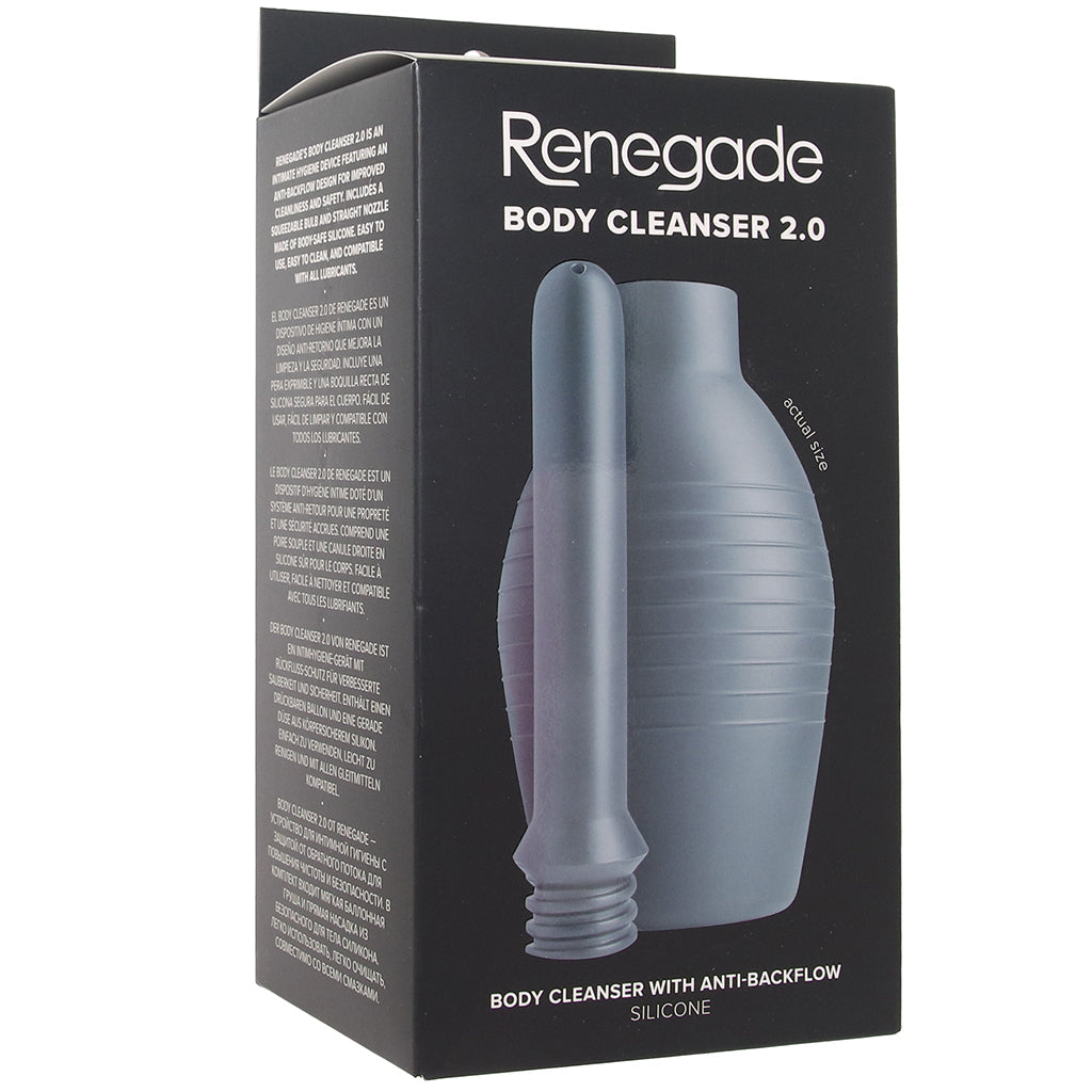 Renegade Douche 2.0 in Grey Anal Sex Toys > Douche and Enema
