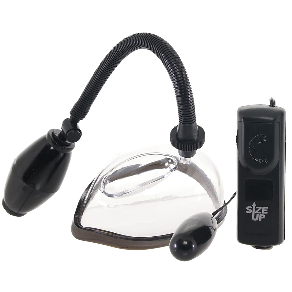 Size Up Vibrating Pussy Pump Vibrators > Clitoral Suction & Stimulation