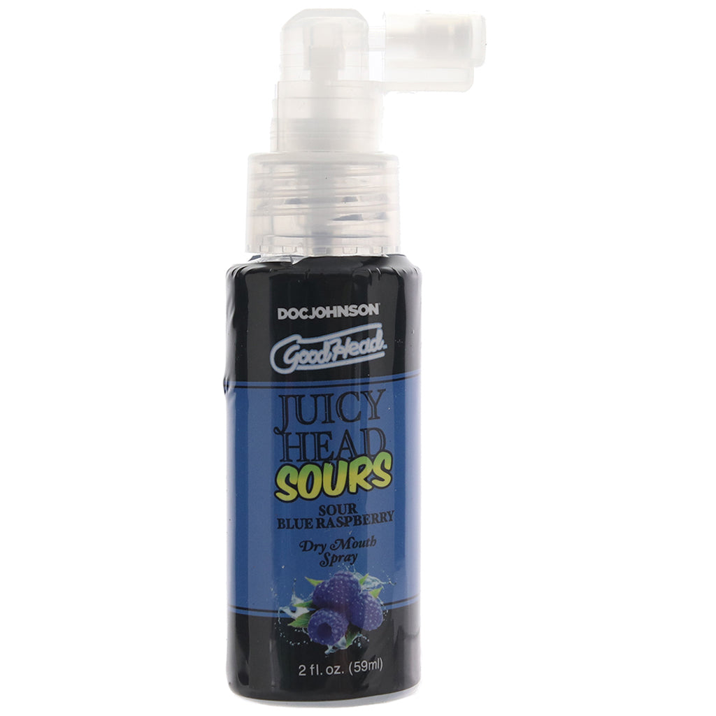 GoodHead Juicy Head Sours Mouth Spray 2oz/59ml in Blue Rasp Lubes and Lotions > Flavored Sex Lubes