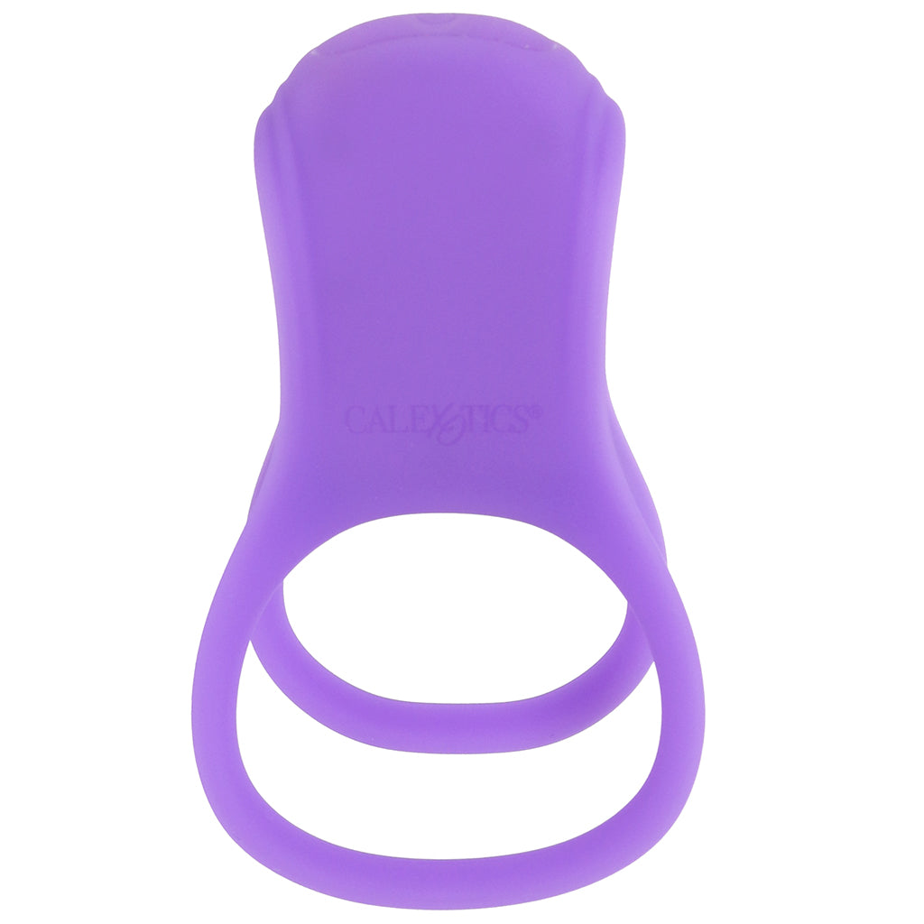 Basic Essentials Dual Support Vibrating Cock Ring Cock Rings
