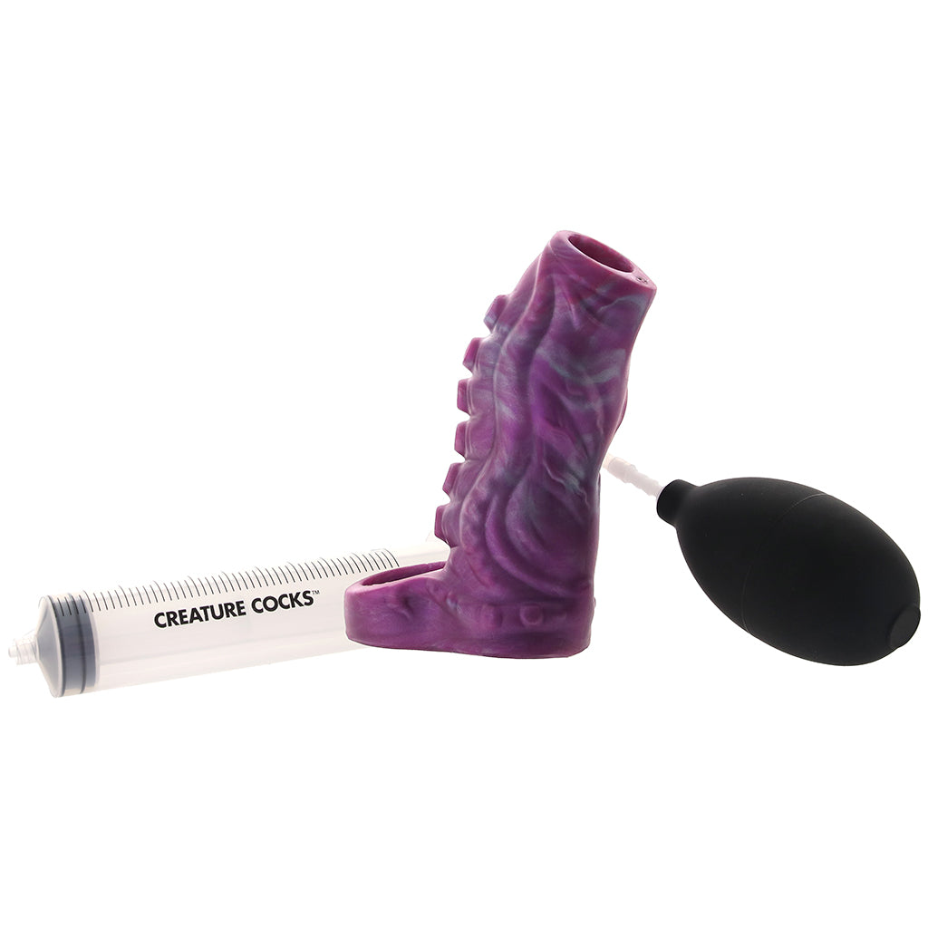 Creature Cocks Tentacle Squirting Enhancer in Purple Male Enhancement > Extenders and Sleeves