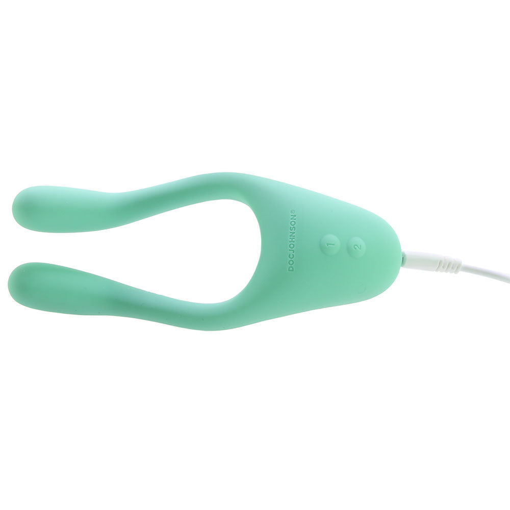 Tryst V2. Multi-Erogenous Silicone Vibe in Mint Vibrators > Clitoral Stimulators