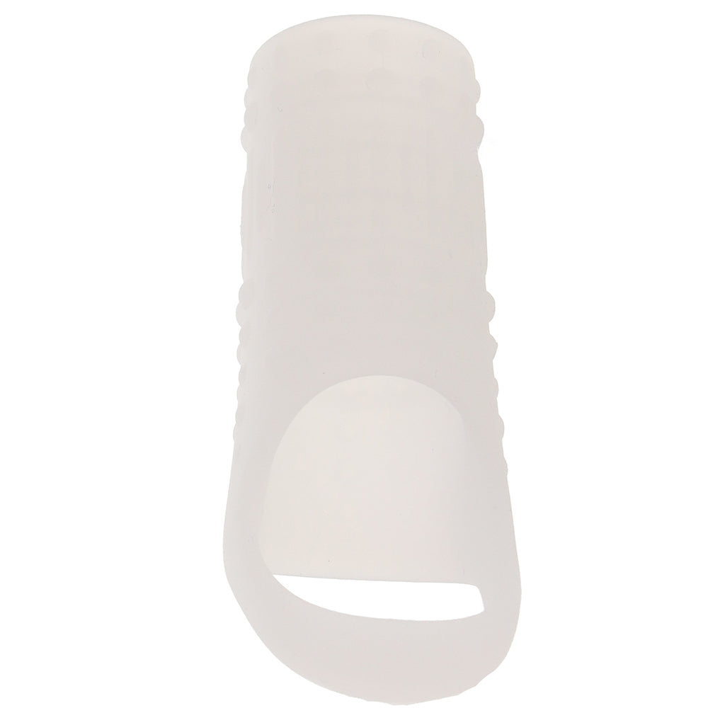 Basic Essentials Stimulation Enhancer Sleeve in Frosted Male Enhancement > Extenders and Sleeves