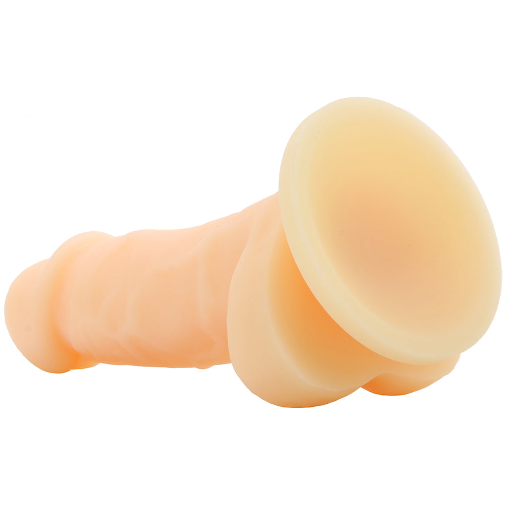 Colours Pleasures 4" Silicone Dildo in Cream Dildo Sex Toys > Realistic Dildos