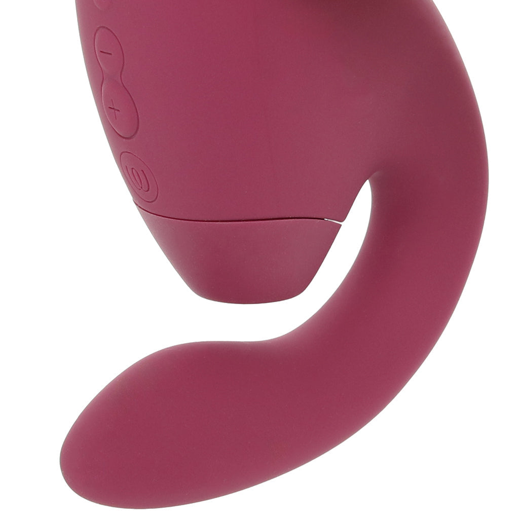 Womanizer Next Duo Clitoral Suction & G-Spot Vibe in Pink Vibrators > G-Spot Vibrators
