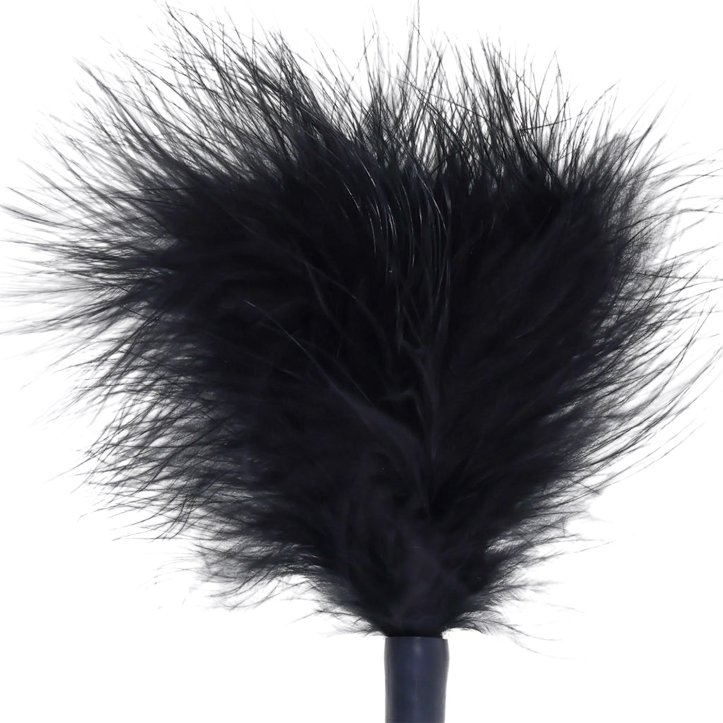 S&M Peaches 'n CreaMe Wrist Feather Ticker in Black Sensual Love > Ticklers & Teasers
