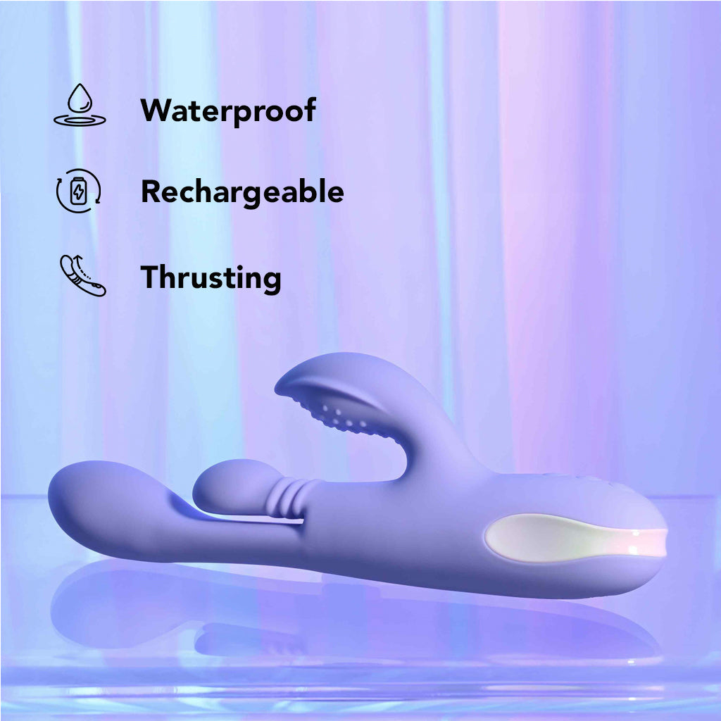 Playboy Nubbin Rubbin Rabbit Vibe Vibrators > Rabbit Vibrators
